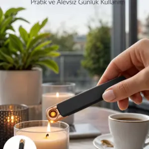 Elektronik Çakmak – Lüks Tasarım Rüzgarda Sönmez Yeni Nesil