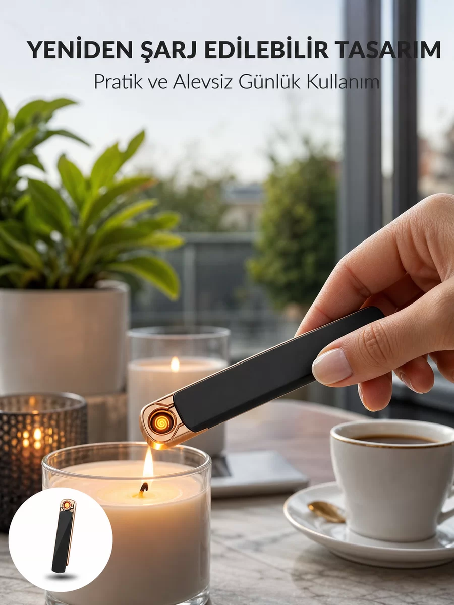 Elektronik Çakmak – Lüks Tasarım Rüzgarda Sönmez Yeni Nesil 1 Elektronik Çakmak – Lüks Tasarım Rüzgarda Sönmez Yeni Nesil