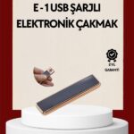 Plazma Ark Teknolojili Elektrikli Çakmak – Dokunmatik LED Göstergeli Şarj Edilebilir
