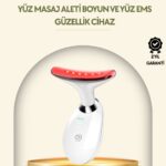 Kompakt ve Taşınabilir Cilt Bakım Cihazı – 3 Fonksiyonlu USB Şarjlı LED Işıklı Güzellik Aleti