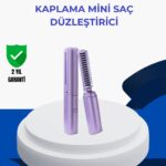 Taşınabilir Saç Düzleştirici Tarak – Ayarlanabilir Isı Kontrollü