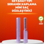 USB Şarjlı Kablosuz Saç Düzleştirici – Seyahat ve Günlük Kullanım