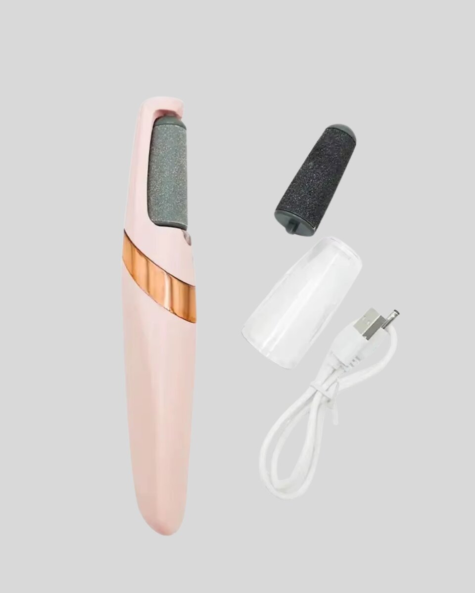 Elektrikli Ayak Törpüsü USB Şarjlı Nasır ve Kallus Giderici 3 Elektrikli Ayak Törpüsü USB Şarjlı Nasır ve Kallus Giderici - Görsel 3