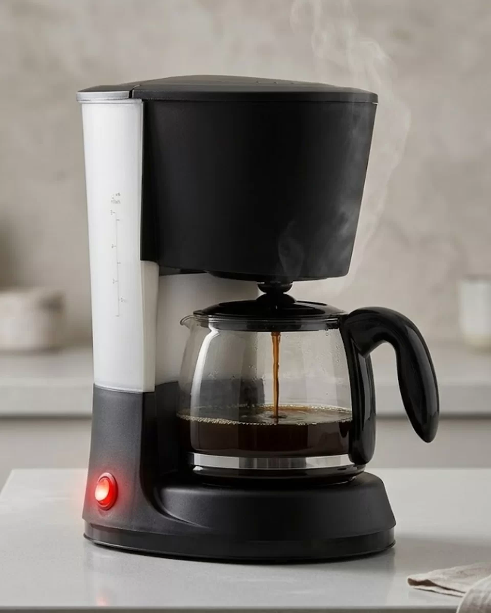 1.2 Litre Filtre Kahve Makinesi Damlama Emniyetli Cam Karaflı 1 1.2 Litre Filtre Kahve Makinesi Damlama Emniyetli Cam Karaflı
