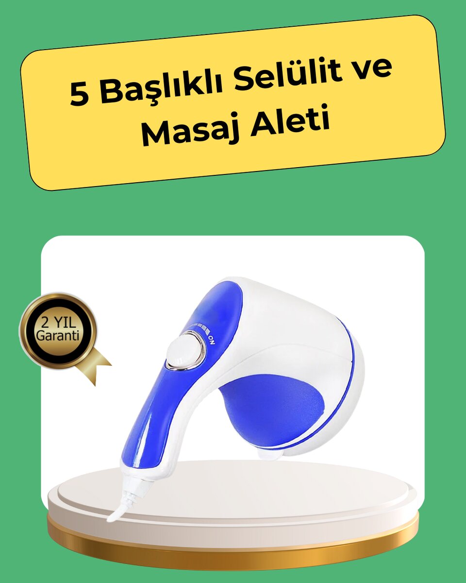 Selülit ve Sıkılaştırıcı Masaj Cihazı – Çok Fonksiyonlu 1 Selülit ve Sıkılaştırıcı Masaj Cihazı – Çok Fonksiyonlu