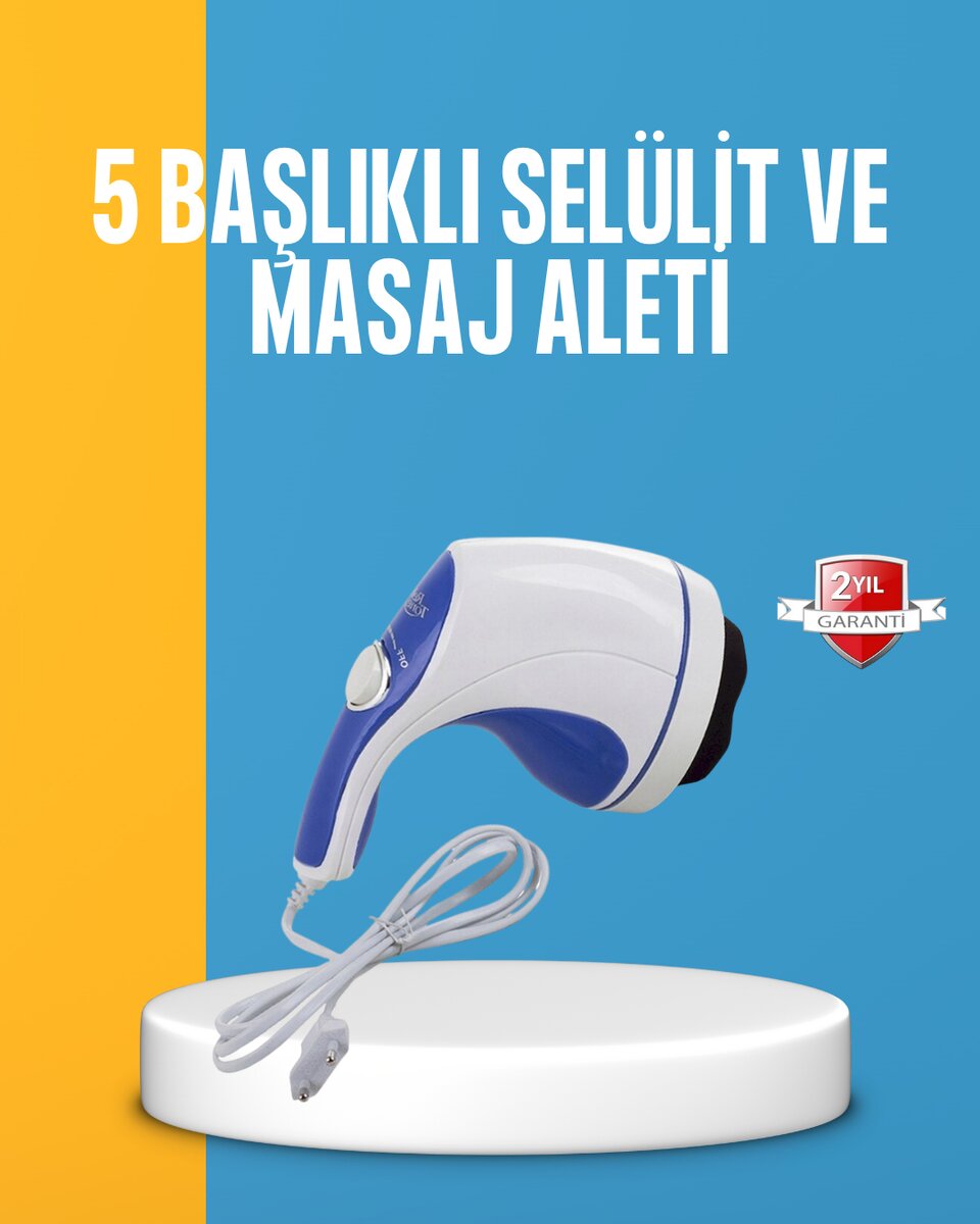 Ev Tipi Profesyonel Masaj Aleti – Tüm Vücut İçin Uygun 1 Ev Tipi Profesyonel Masaj Aleti – Tüm Vücut İçin Uygun