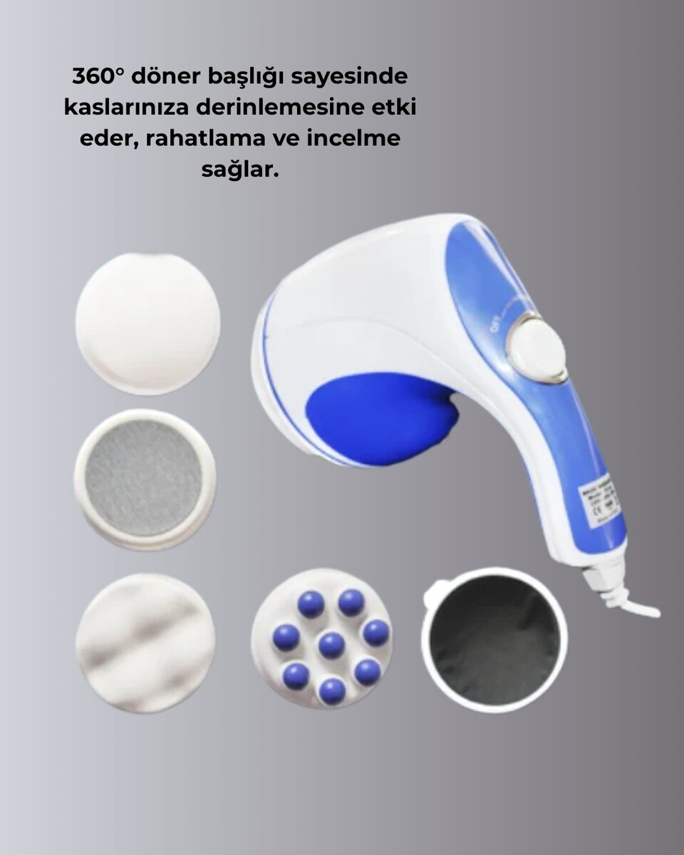 Taşınabilir Elektrikli Masaj Cihazı – Selülit ve Yağ Karşıtı 3 Taşınabilir Elektrikli Masaj Cihazı – Selülit ve Yağ Karşıtı - Görsel 3