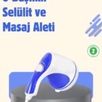 Elektrikli Yağ Yakıcı Masaj Aleti 5 Başlıklı Vücut Şekillendirici