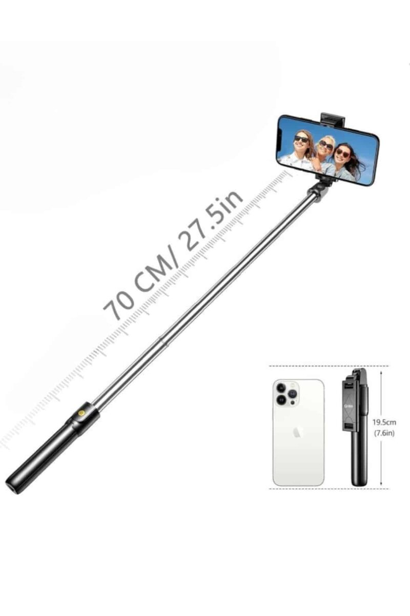 Cep Telefonu Tripod Standı Manyetik Selfie Sopa Bluetooth Uzaktan Kumandalı 4 Cep Telefonu Tripod Standı Manyetik Selfie Sopa Bluetooth Uzaktan Kumandalı - Görsel 4