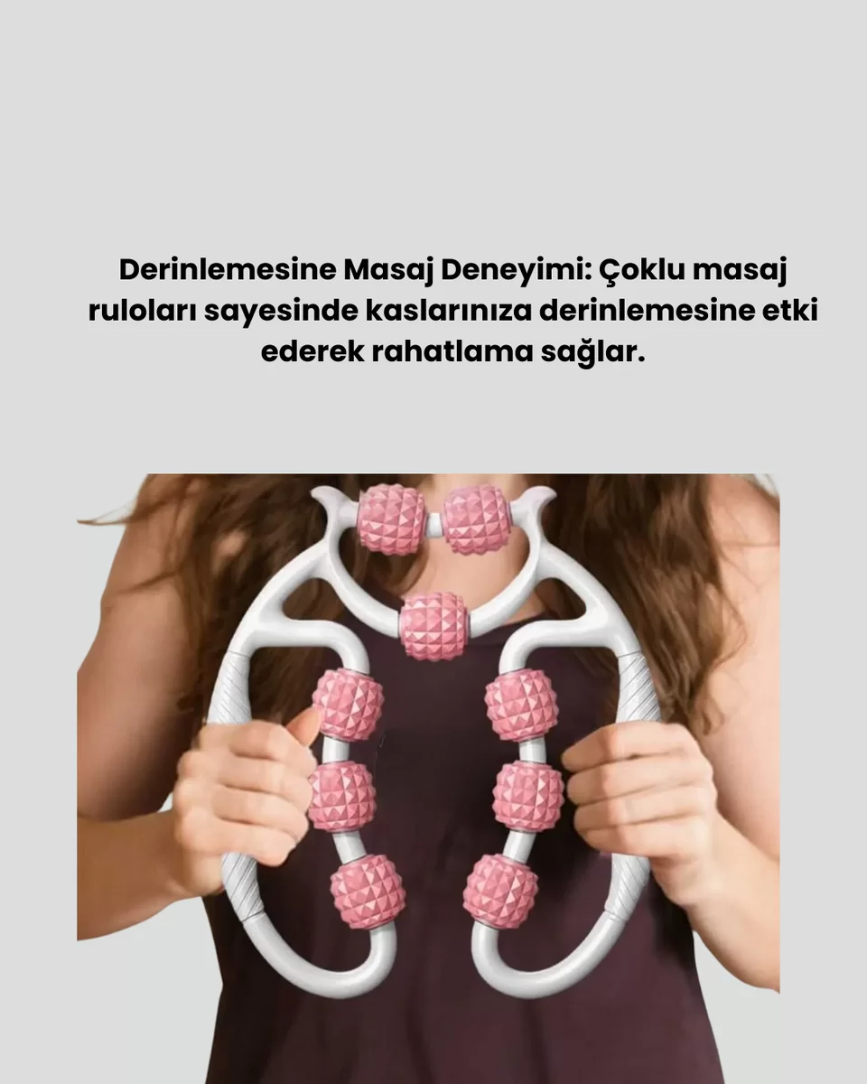 Tetik Nokta Masaj Aleti Çok Yönlü Kas Rahatlatıcı 2 Tetik Nokta Masaj Aleti Çok Yönlü Kas Rahatlatıcı - Görsel 2