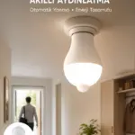 Sensörlü LED Lamba Otomatik Algılama Enerji Tasarruflu Aydınlatma