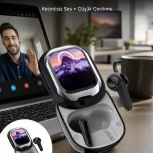 Haydiburaya 15 ENC Destekli Bluetooth 5.4 Kulaklık – EQ Ayarlı Akıllı Kutulu