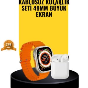 Watch 9 Max Akıllı Saat Sesli Görüşme Özellikli Kulaklık Seti