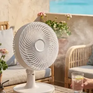 2200 RPM Mini Masaüstü Vantilatör Sessiz ve Güçlü Hava Akışlı Fan