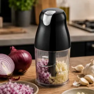 Turbo Fonksiyonlu Mutfak Doğrayıcı 1.5 L Hazneli Güçlü Rondo