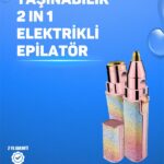 Kaş ve Yüz Epilation Aleti – Kolay Kullanımlı, Portatif Shaver USB Şarjlı
