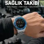 2025 Model Yuvarlak Ekran Android ve İOS Uyumlu GPS Takibi Yapabilen Akıllı Saat Yeni Nesil