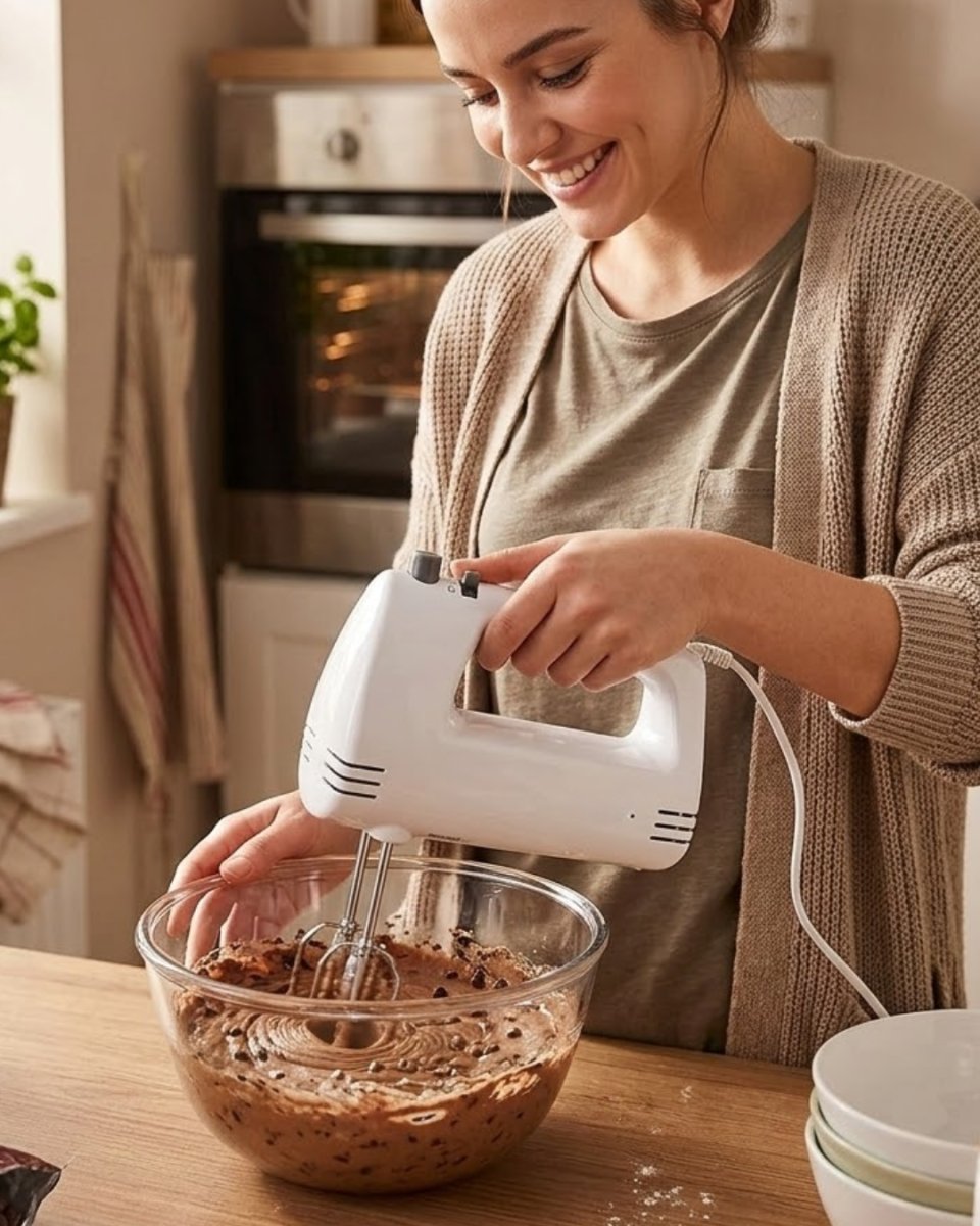 Paslanmaz Çelik Çırpıcılı El Mikseri 250W Çok Kademeli Mutfak Mikseri 1 Paslanmaz Çelik Çırpıcılı El Mikseri 250W Çok Kademeli Mutfak Mikseri
