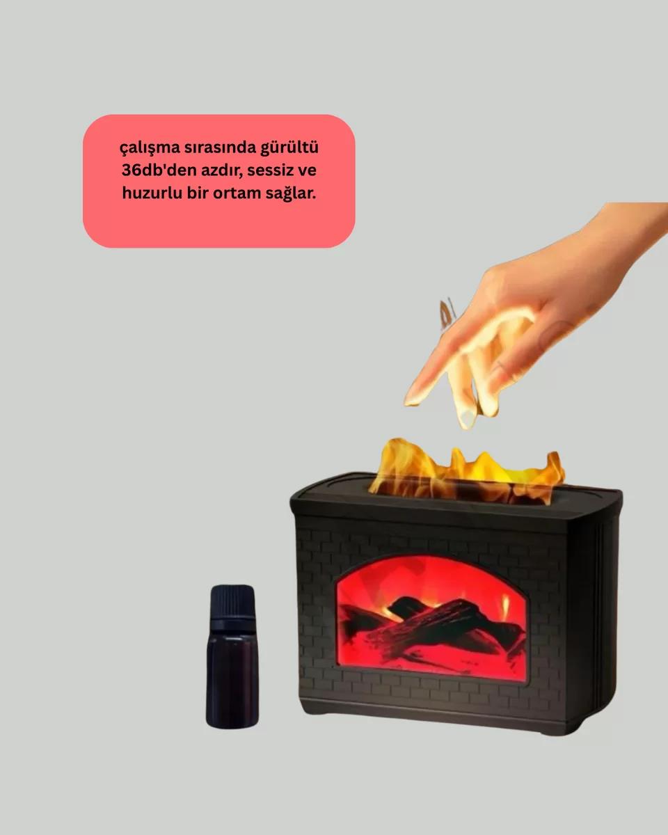 Aromaterapi Destekli Ultrasonik Nemlendirici USB Bağlantılı Sessiz Model 2 Aromaterapi Destekli Ultrasonik Nemlendirici USB Bağlantılı Sessiz Model - Görsel 2