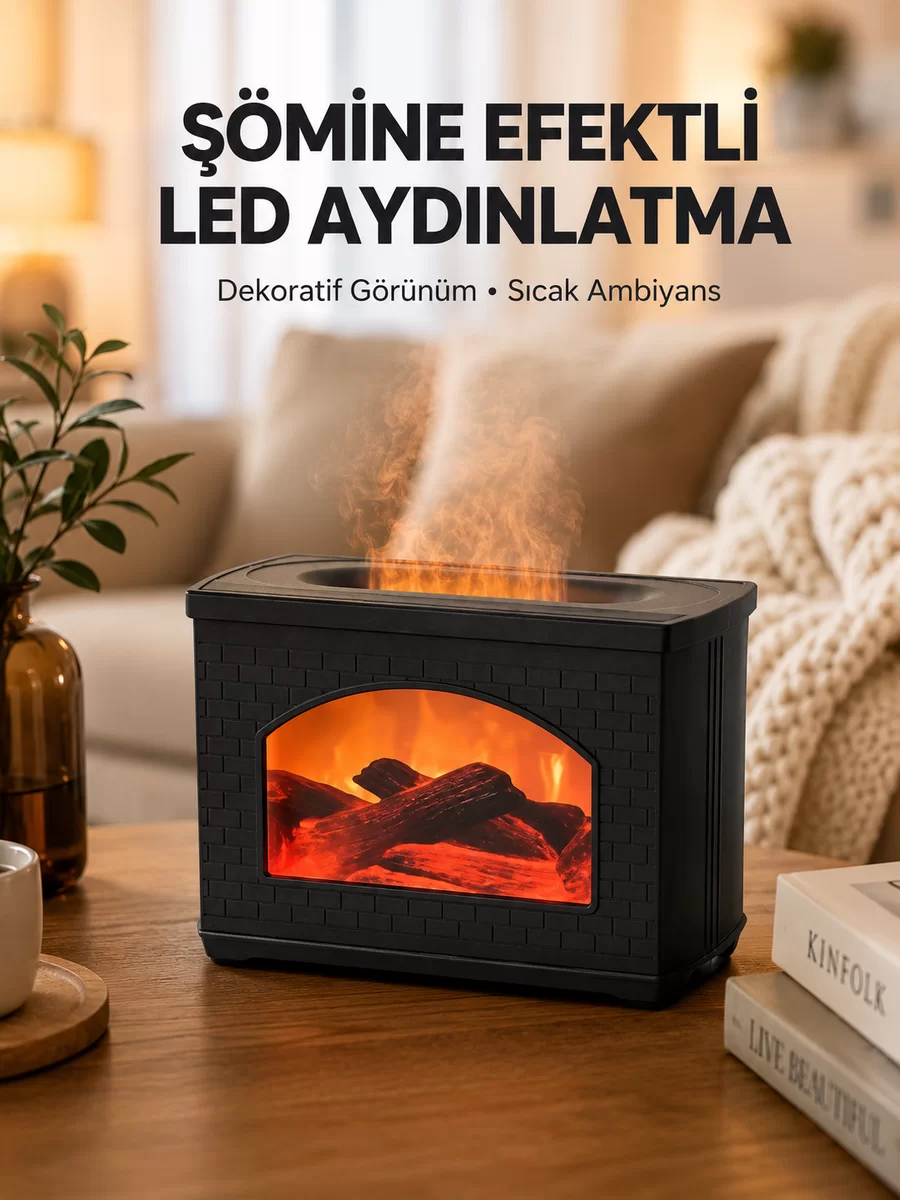 Aromaterapi Destekli Ultrasonik Nemlendirici USB Bağlantılı Sessiz Model 1 Aromaterapi Destekli Ultrasonik Nemlendirici USB Bağlantılı Sessiz Model