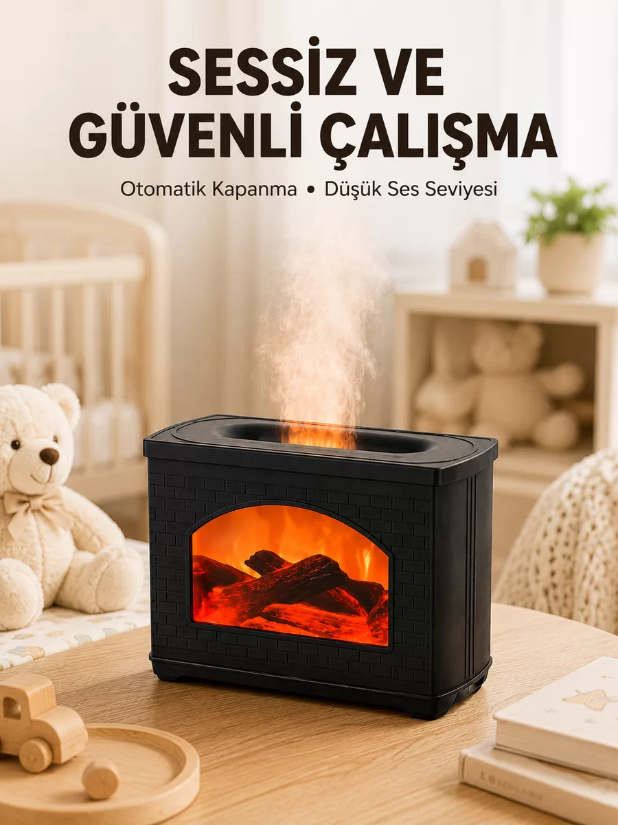 USB Ultrasonik Hava Nemlendirici Ayarlanabilir Sis ve Aromaterapi Özellikli 1 USB Ultrasonik Hava Nemlendirici Ayarlanabilir Sis ve Aromaterapi Özellikli