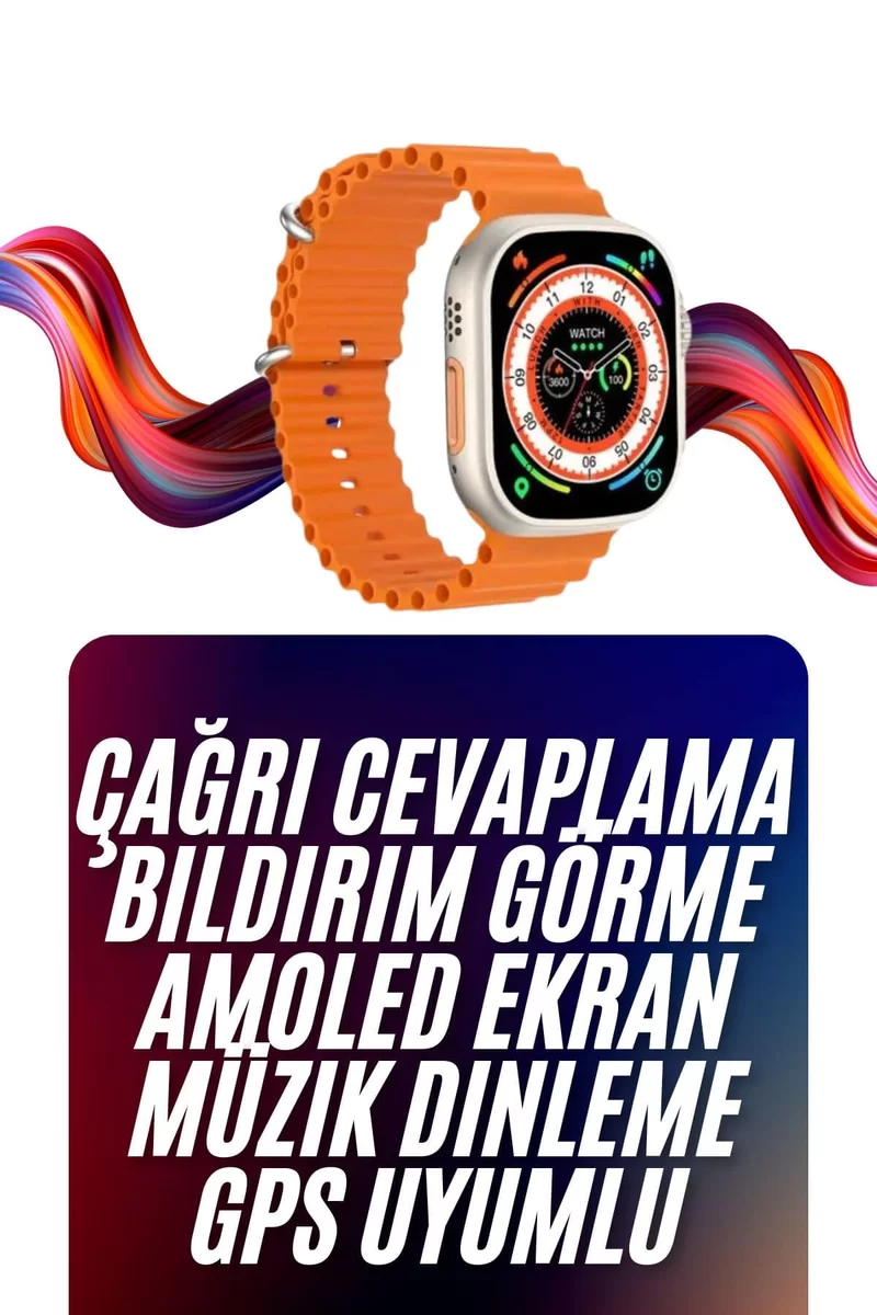 Android ve İOS Uyumlu Uyku ve Sağlık Takibi Yapabilen 3 Kordonlu Akıllı Saat 2 Android ve İOS Uyumlu Uyku ve Sağlık Takibi Yapabilen 3 Kordonlu Akıllı Saat - Görsel 2