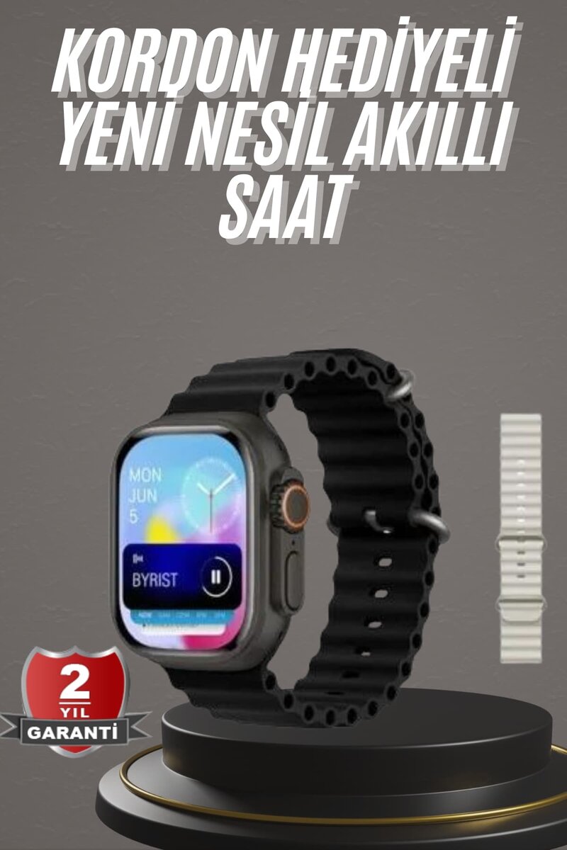 2025 Model Akıllı Saat Çift Kordon Ios Ve Android Arama Cevaplama Sesli Asistan 1 2025 Model Akıllı Saat Çift Kordon Ios Ve Android Arama Cevaplama Sesli Asistan