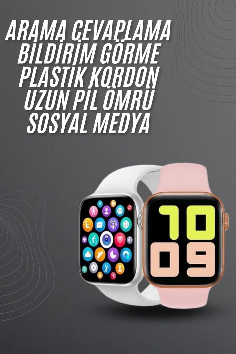 Yeni Model Akıllı Saat Dokunmatik Ekran Unisex Amoled Ekran 44 mm 2 Yeni Model Akıllı Saat Dokunmatik Ekran Unisex Amoled Ekran 44 mm - Görsel 2