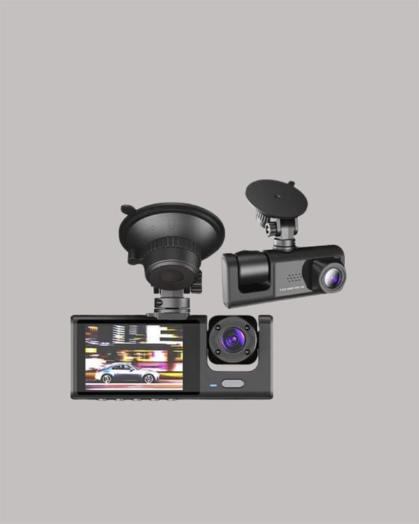G-Sensörlü 3'lü Kayıtlı Araç Kamerası 3 G-Sensörlü 3'lü Kayıtlı Araç Kamerası - Görsel 3