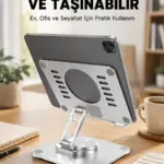 Taşınabilir Katlanır Tablet Braketi Masaüstü Stand Yeni Nesil