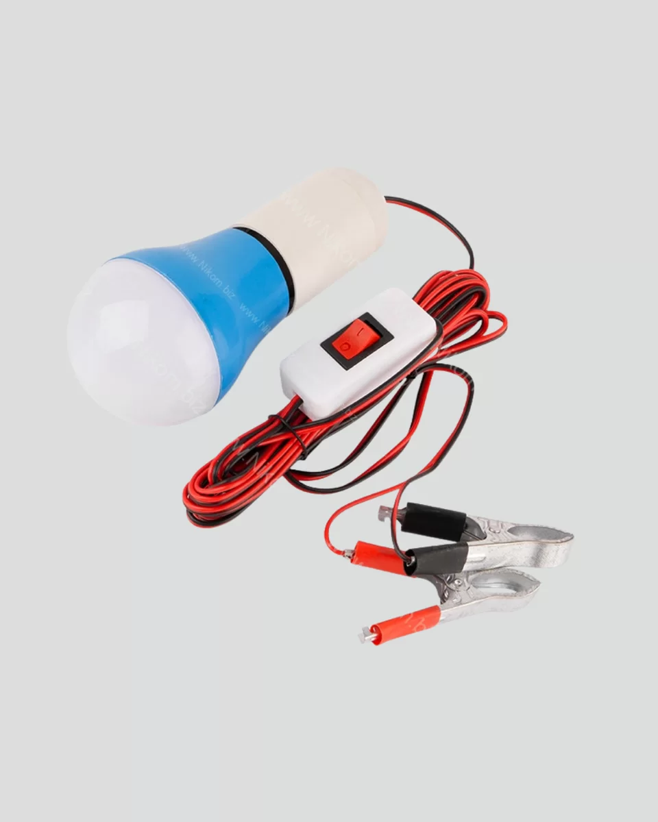 12V LED Ampul Timsah Kıskaçlı Taşınabilir Aydınlatma 4 12V LED Ampul Timsah Kıskaçlı Taşınabilir Aydınlatma - Görsel 4