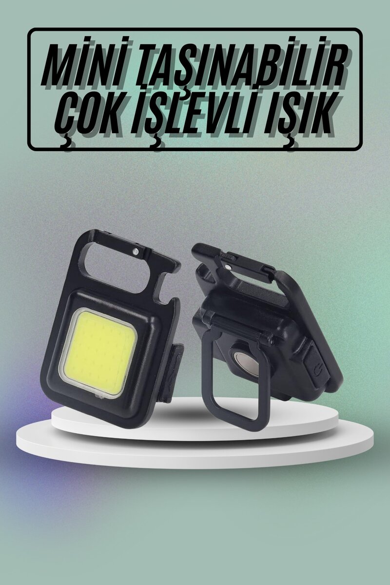 Mıknatıslı Parlak Led Işık 3 Fonksiyonlu Şarj edilebilir Ledli Mini Taşınabilir 1 Mıknatıslı Parlak Led Işık 3 Fonksiyonlu Şarj edilebilir Ledli Mini Taşınabilir