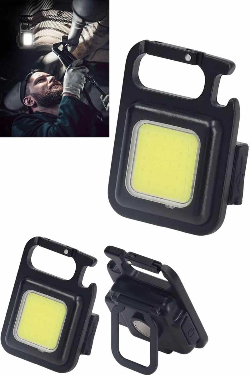 Işıldak USB Şarjlı Cep El Feneri Taşınabilir Mini Led Işık Çok Fonksiyonlu 4 Işıldak USB Şarjlı Cep El Feneri Taşınabilir Mini Led Işık Çok Fonksiyonlu - Görsel 4
