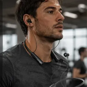 Boyun Askılı Bluetooth Kulaklık Extra Bass ve Ses Değiştirme Modlu