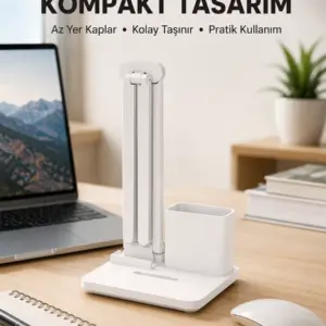 Ev ve Ofis İçin Fonksiyonel Masa Lambası | Enerji Tasarruflu Çok Yönlü Kullanım Yeni Nesil