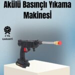 Taşınabilir Şarjlı Basınçlı Yıkama Tabancası Köpük Aparatlı