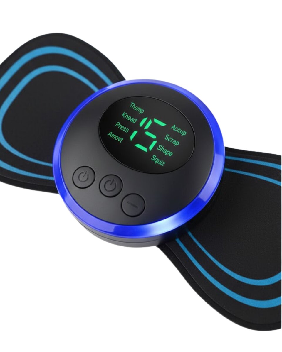 Mini EMS Vücut Masaj Cihazı Ayarlanabilir Seviye ve Zamanlayıcı 2 Mini EMS Vücut Masaj Cihazı Ayarlanabilir Seviye ve Zamanlayıcı - Görsel 2