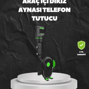 Haydiburaya 108 Ayarlanabilir Dikiz Aynası Telefon Tutucu Sağlam ve Şık Tasarım