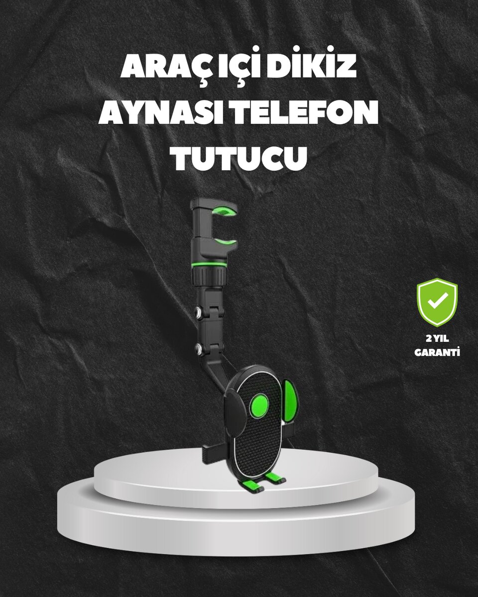 Ayarlanabilir Dikiz Aynası Telefon Tutucu Sağlam ve Şık Tasarım 1 Ayarlanabilir Dikiz Aynası Telefon Tutucu Sağlam ve Şık Tasarım
