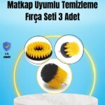 Yağ Kir ve Pas Temizliği İçin Güçlü Naylon Kıllı Temizlik Fırçası