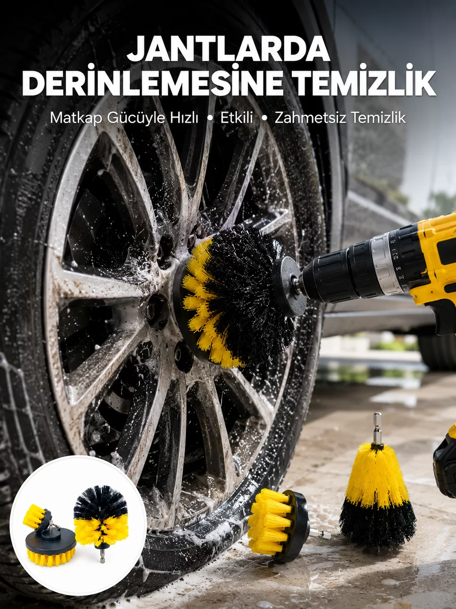Derinlemesine Temizlik İçin Dayanıklı Kıllı Matkap Fırçası BaşlığıF 1 Derinlemesine Temizlik İçin Dayanıklı Kıllı Matkap Fırçası BaşlığıF