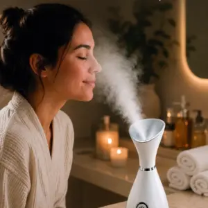 Haydiburaya 98 Nano İyonik Buhar Cihazı Tek Tuşla Kullanım Yüz Bakım Makinesi