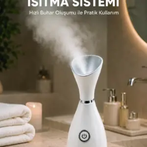 Haydiburaya 93 Nano İyonik Cilt Bakım Buhar Makinesi PTC Isıtma Sistemli