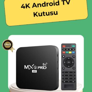 4K Ultra HD TV Box – 2GB RAM, 16GB Hafıza, Android Akıllı Medya Oynatıcı
