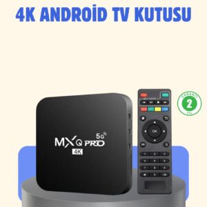 4K Android TV Box – 2GB RAM 16GB ROM, Hızlı Wi-Fi Bağlantılı Akıllı Medya Kutusu