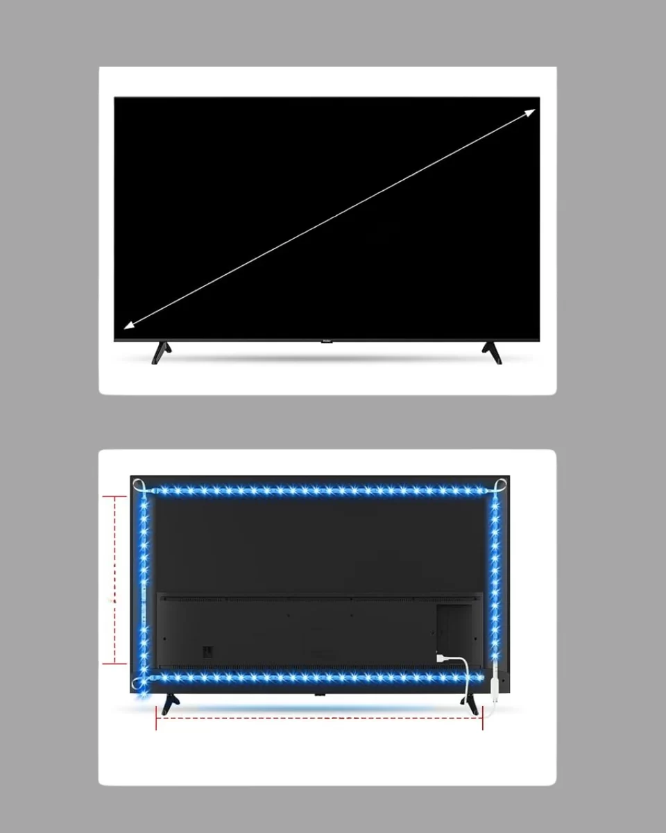 Uzaktan Kumandalı LED TV Arka Işık Şeridi Yeni Nesil 2 Uzaktan Kumandalı LED TV Arka Işık Şeridi Yeni Nesil - Görsel 2