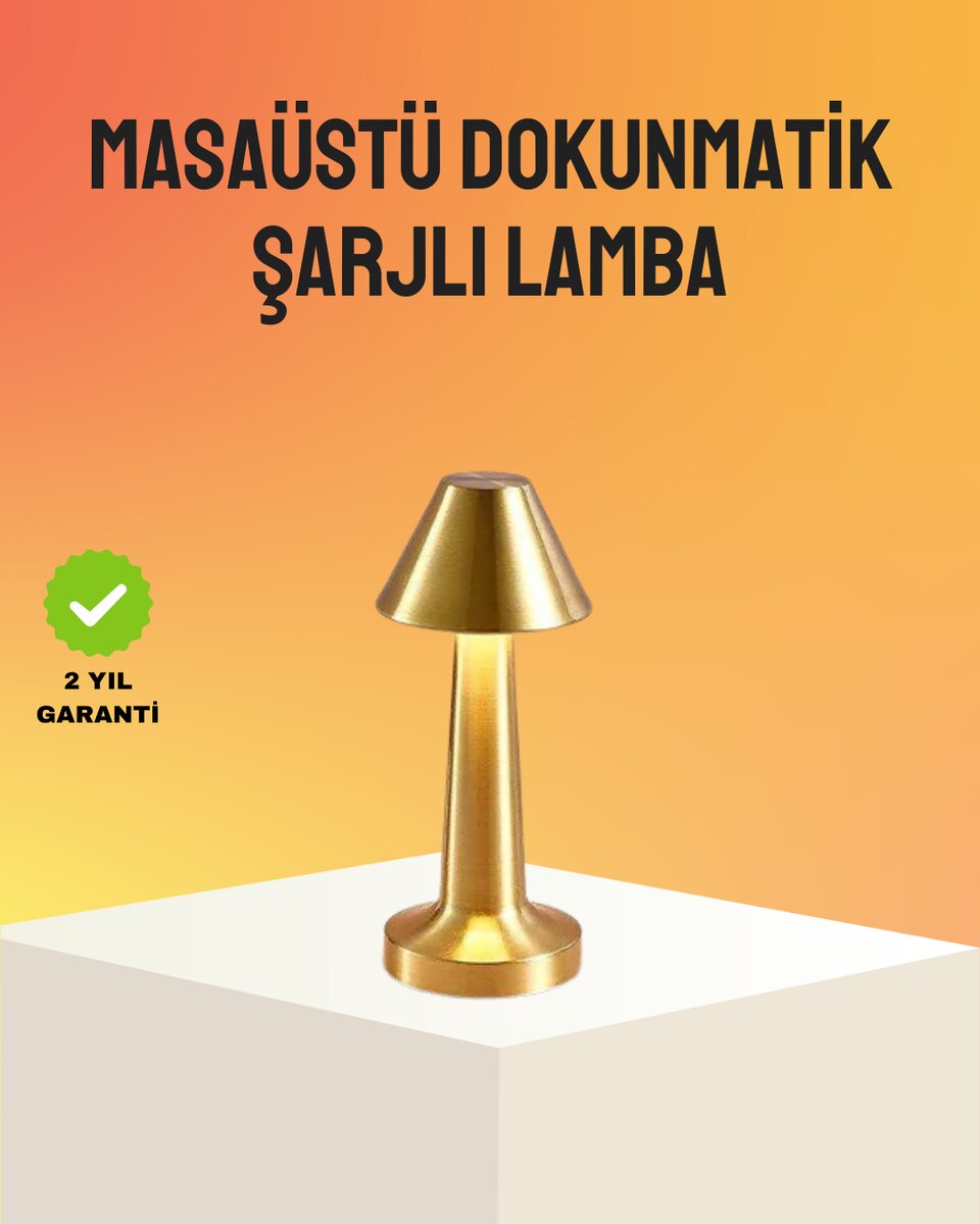 Modern Metal Masa Lambası 3 Işık Renkli Kademesiz Parlaklık Ayarlı 1 Modern Metal Masa Lambası 3 Işık Renkli Kademesiz Parlaklık Ayarlı