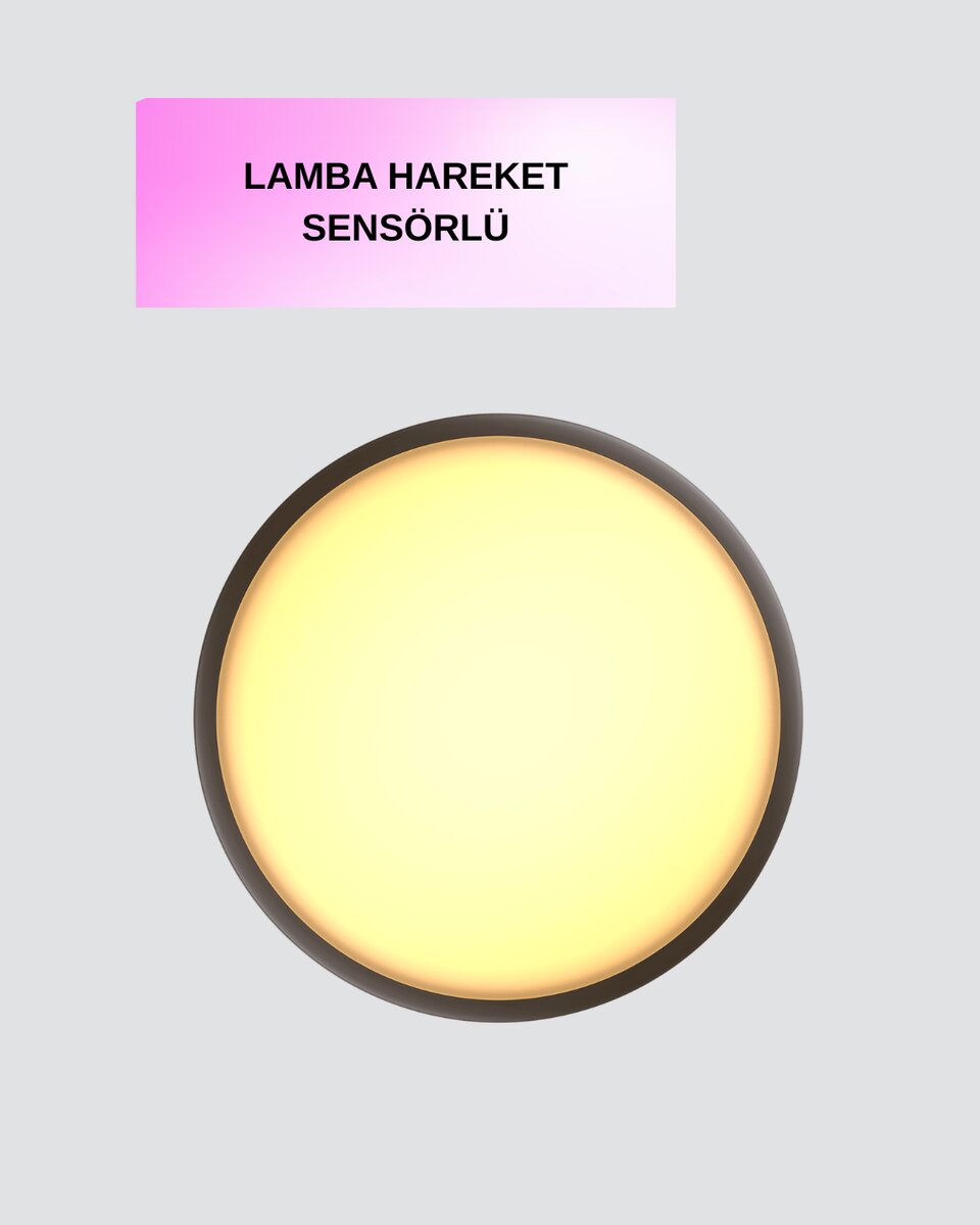 LED Hareket Sensörlü Gece Lambası Kablosuz Duvar Tipi 4 LED Hareket Sensörlü Gece Lambası Kablosuz Duvar Tipi - Görsel 4