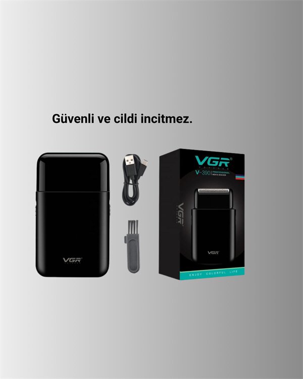 5 W Güçlü USB Şarjlı Sakal Şekillendirici – İki Başlıklı, Su Geçirmez Tasarım 3 5 W Güçlü USB Şarjlı Sakal Şekillendirici – İki Başlıklı, Su Geçirmez Tasarım - Görsel 3