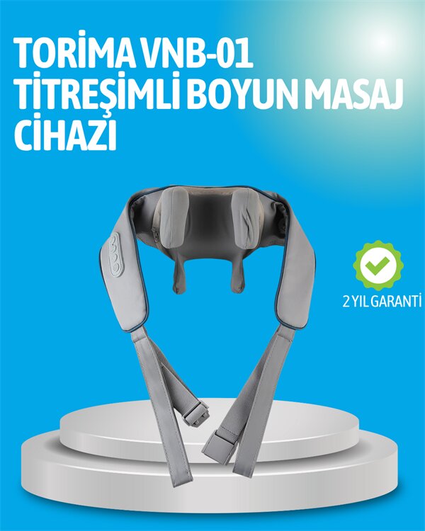 VNB-01 Titreşimli Boyun Masaj Aleti Gri Renk 1 VNB-01 Titreşimli Boyun Masaj Aleti Gri Renk